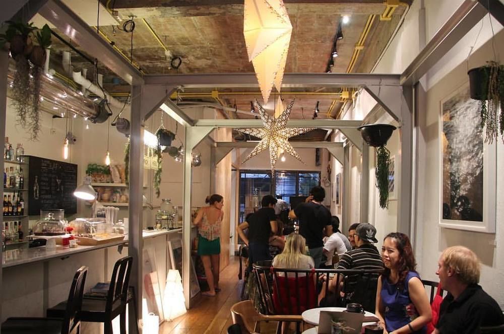 Good One Poshtel & Cafe Bar Vandrehjem Bangkok Eksteriør billede
